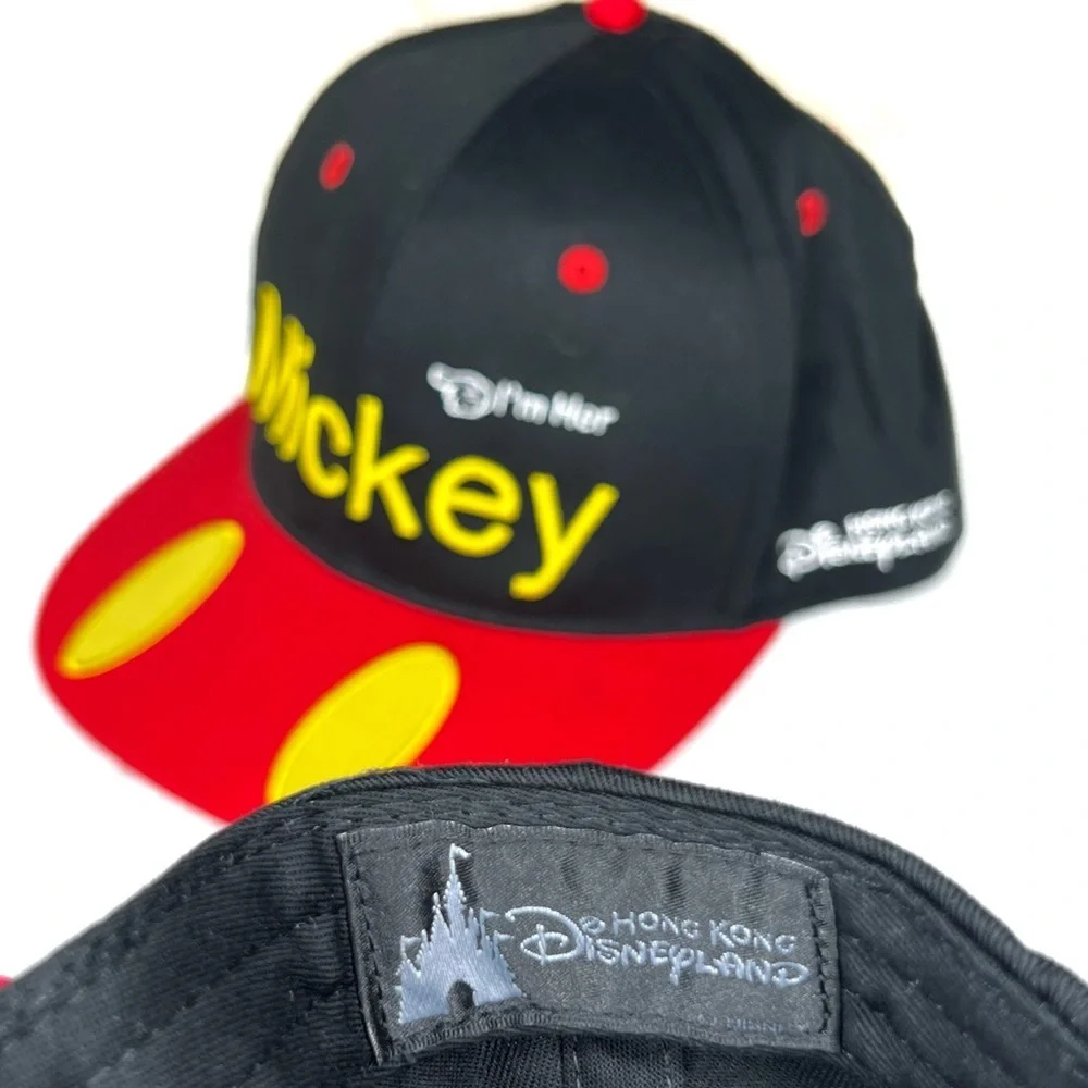 Disney New Hong Kong Disneyland I'm His Minnie I'm Her Mickey Couple's Hats NWT - Picture 7 of 17